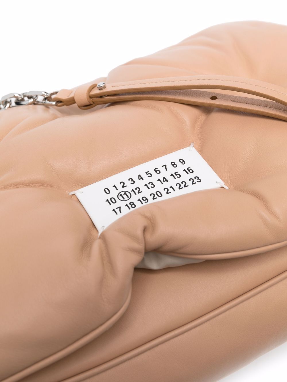 Shop Maison Margiela Medium Glam Slam Flap Shoulder Bag In Neutrals
