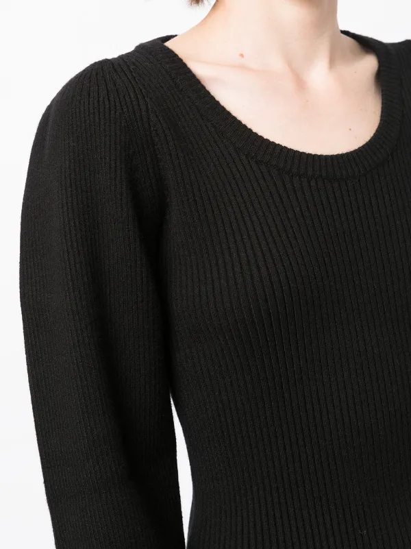 low v neck jumper