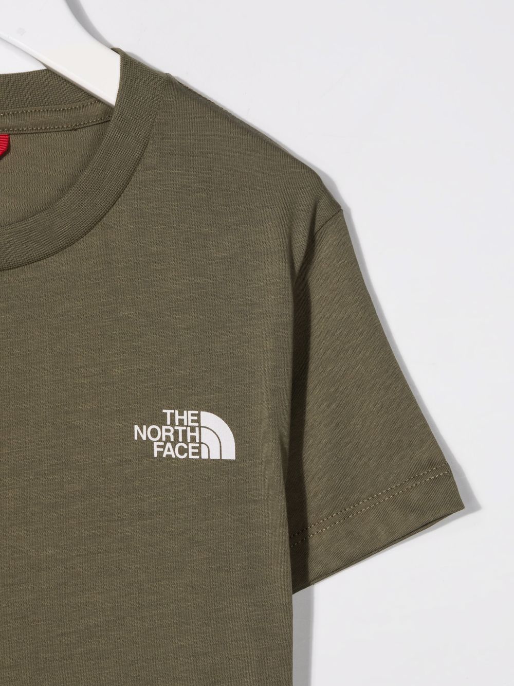 фото The north face kids logo-print cotton t-shirt