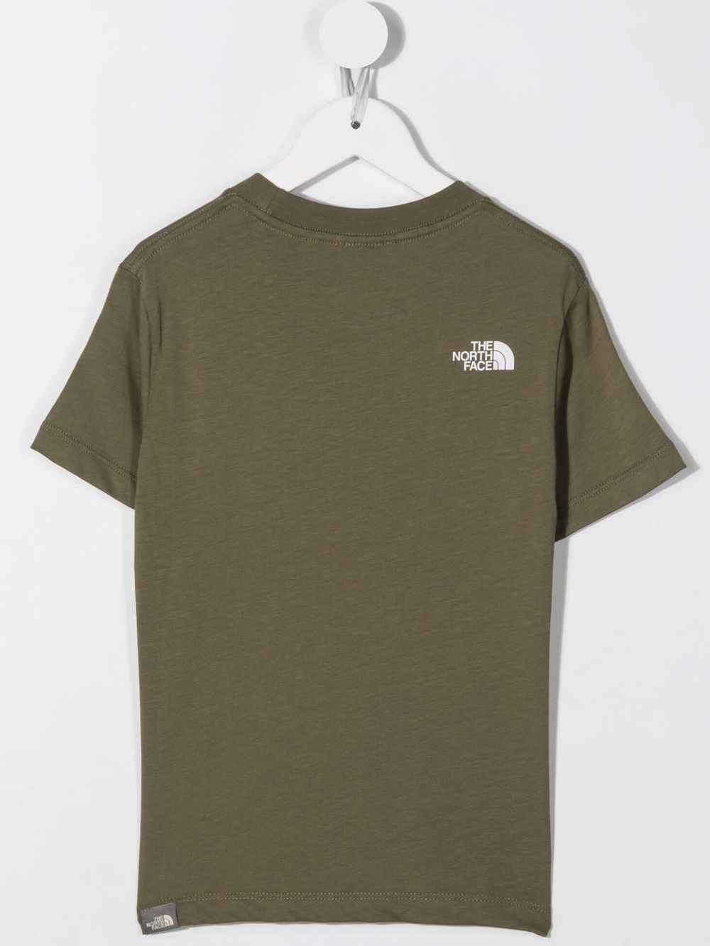 фото The north face kids logo-print cotton t-shirt