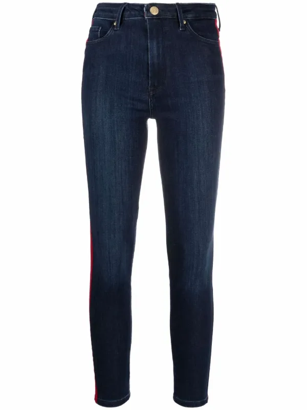 Tommy Hilfiger Stripe Skinny Fit Jeans 