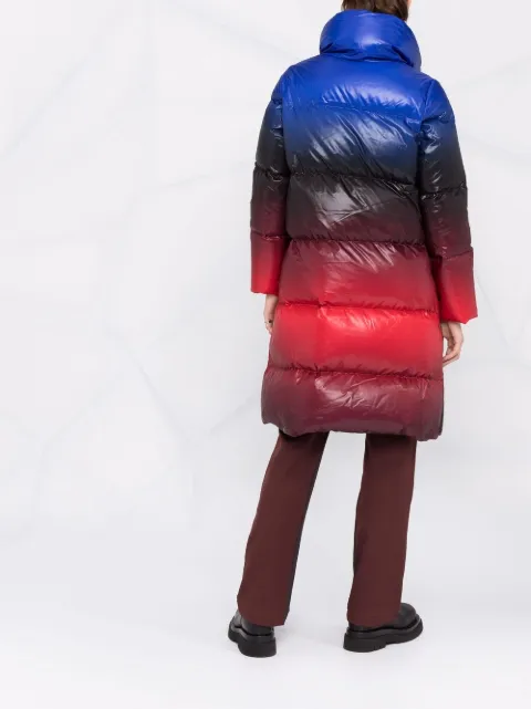 Tommy Hilfiger Ombre Quilted Down Coat 