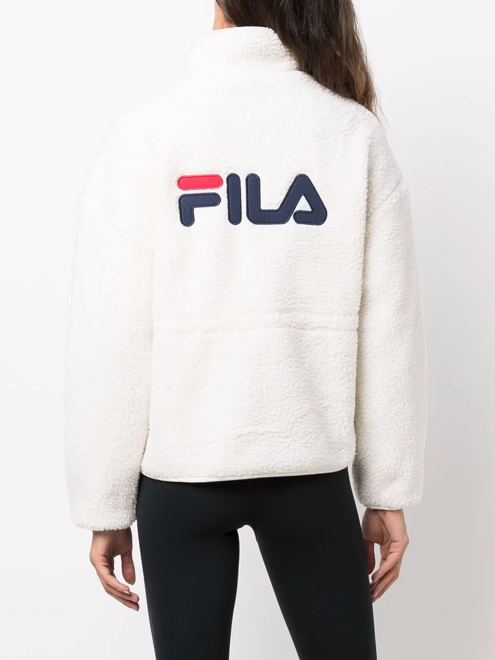 фото Fila флисовая куртка с логотипом