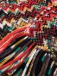 Missoni embroidered fringed scarf