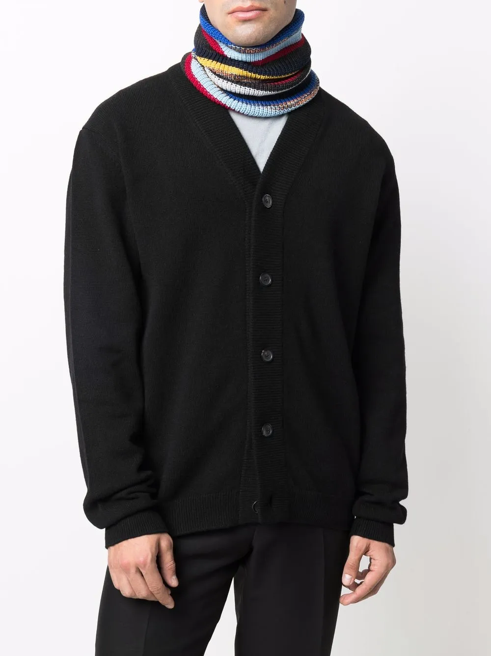 фото Missoni шарф-снуд в полоску