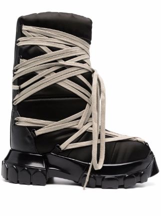 Rick Owens DRKSHDW lace-up Padded Moon Boots - Farfetch