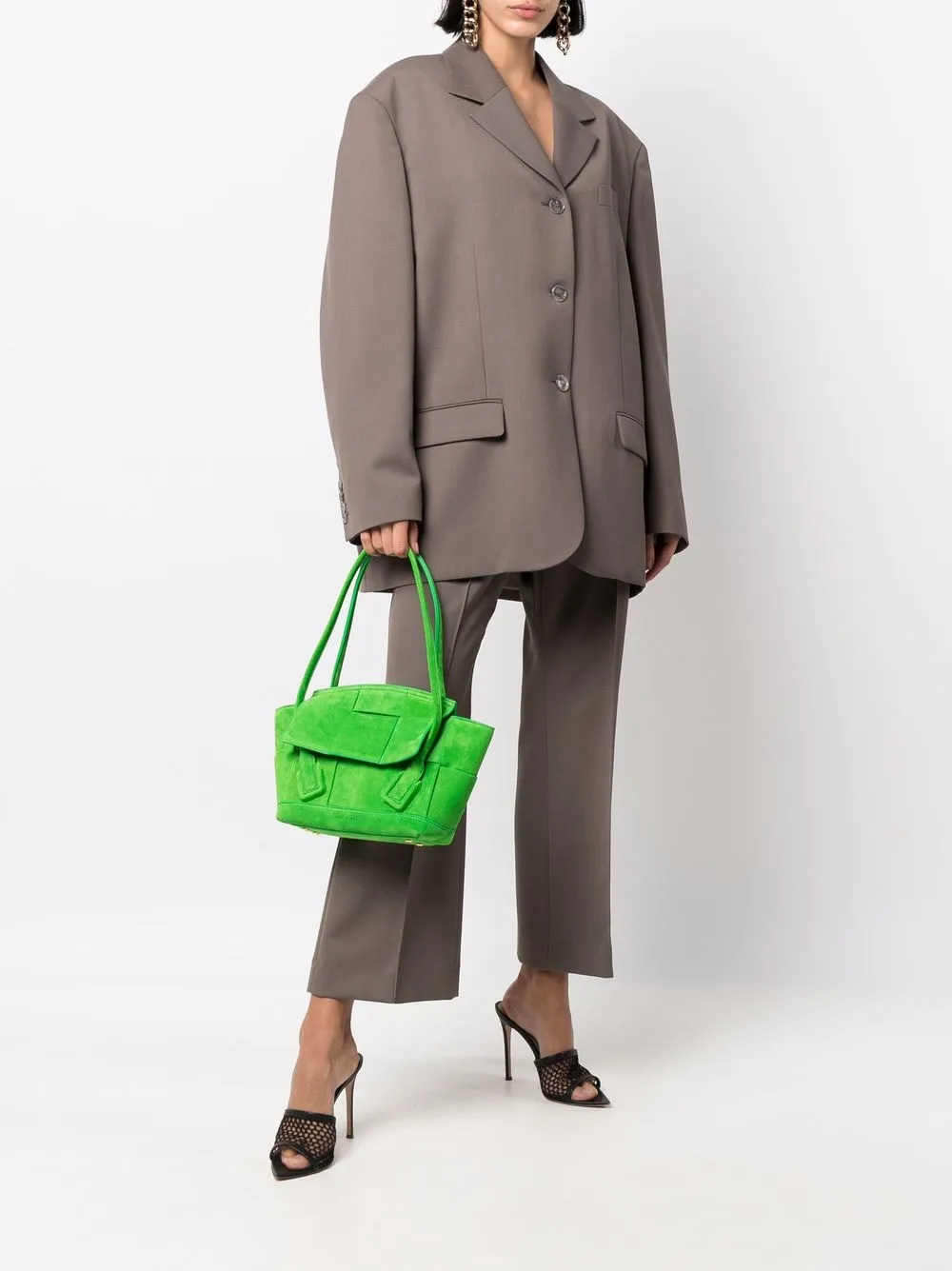 фото Bottega veneta сумка-тоут с плетением maxi intrecciato