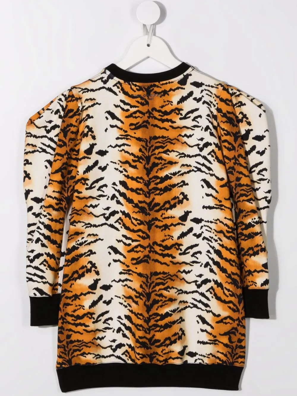 Philosophy Di Lorenzo Serafini Kids Sweaterjurk met tijgerstreep - Bruin
