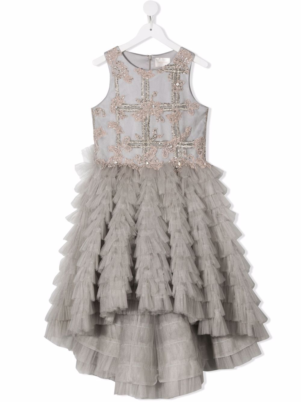 Mischka Aoki Kids Sleeveless Embellished Tutu Dress - Farfetch