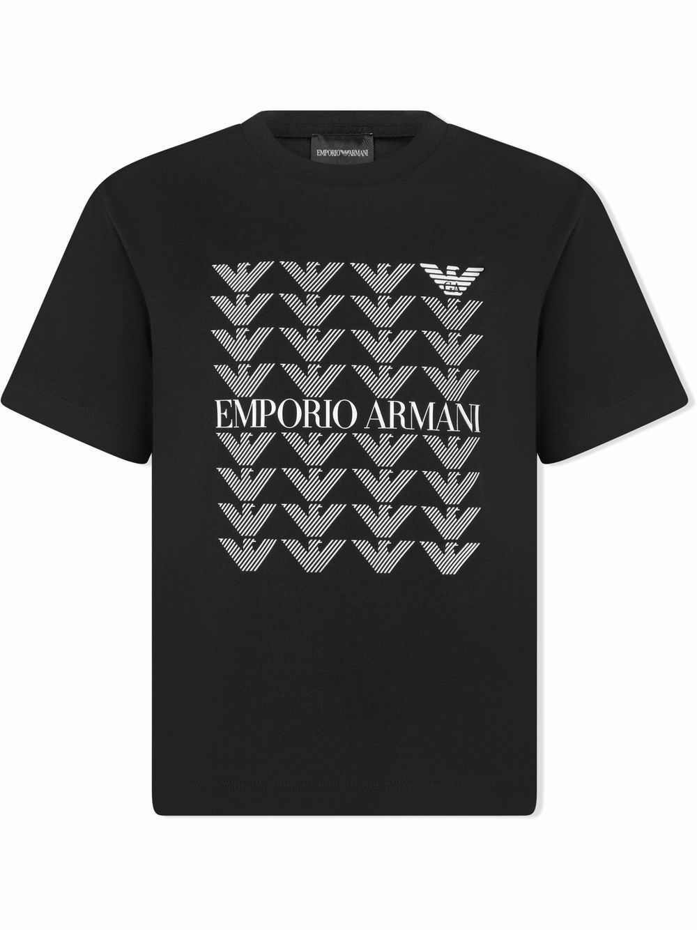 фото Emporio armani kids футболка с логотипом