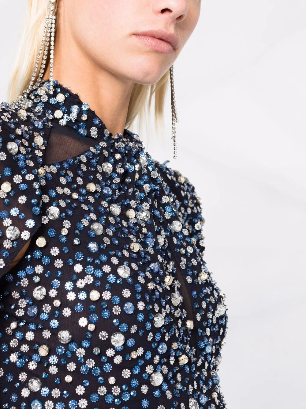 фото Jenny packham вечернее платье с пайетками