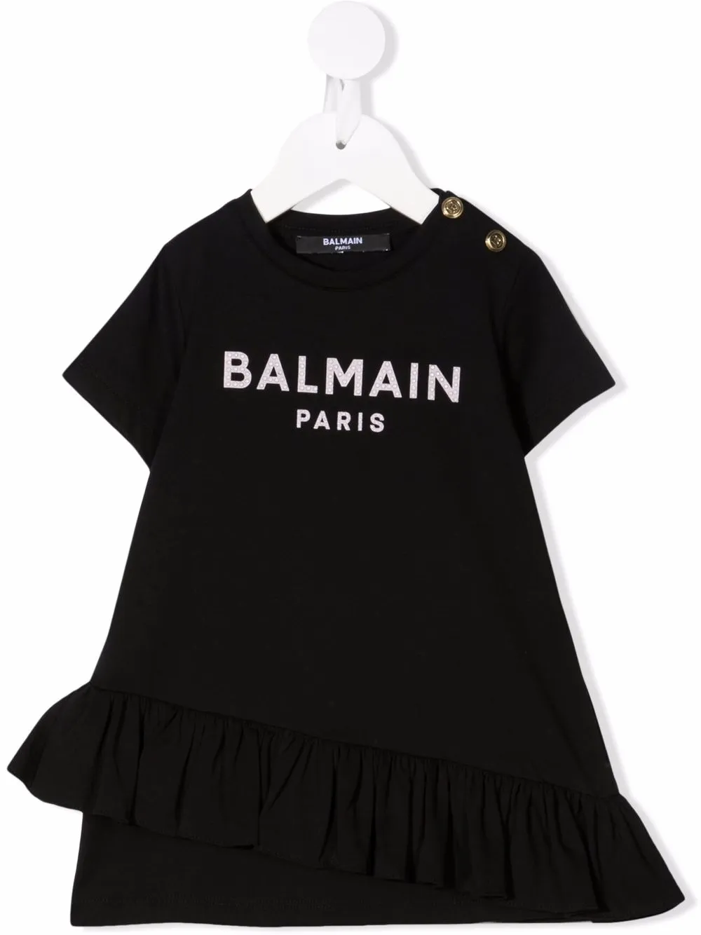 фото Balmain kids платье с логотипом