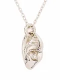 Parts of Four Body Part pendant necklace - Silver