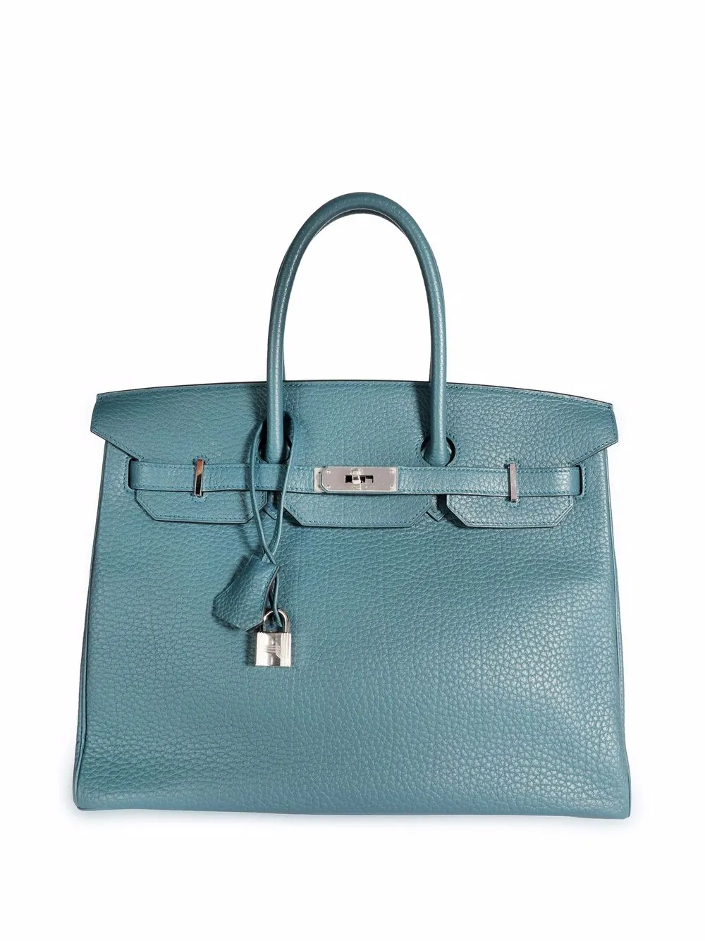 

Hermès bolsa Birkin 35 pre-owned - Azul