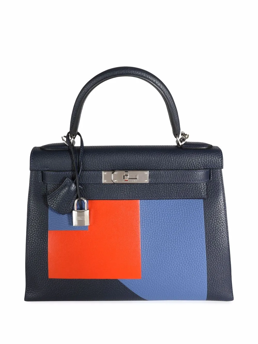 Hermès pre-owned Limited Edition Kellygraphie Lettre R Kelly 28 Sellier  2way Bag - Farfetch