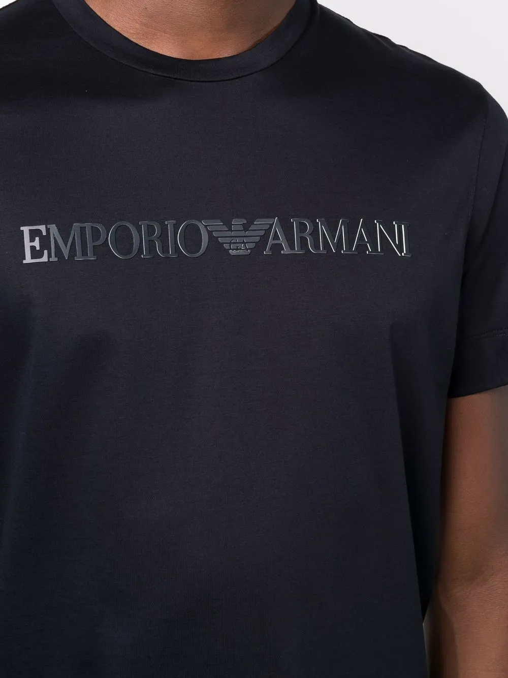 фото Emporio armani футболка с логотипом