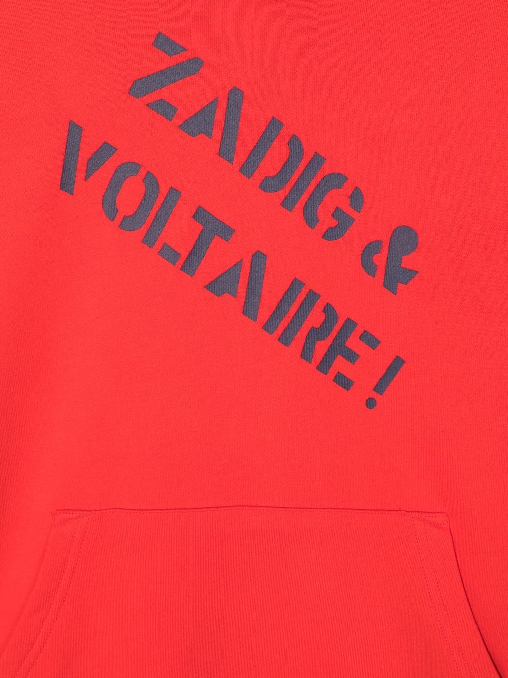 фото Zadig & voltaire kids худи с логотипом