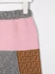 Fendi Kids patchwork-design trousers