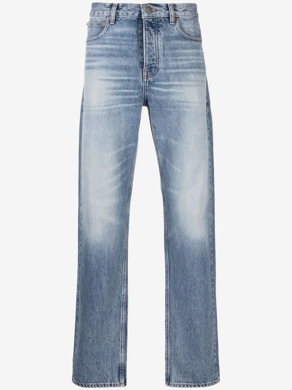 FRAME washed straight-leg jeans | Blue | Image 1