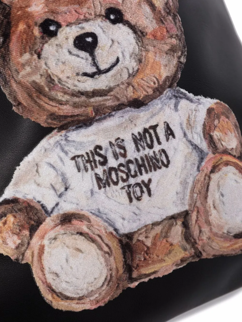 фото Moschino сумка через плечо с принтом teddy bear