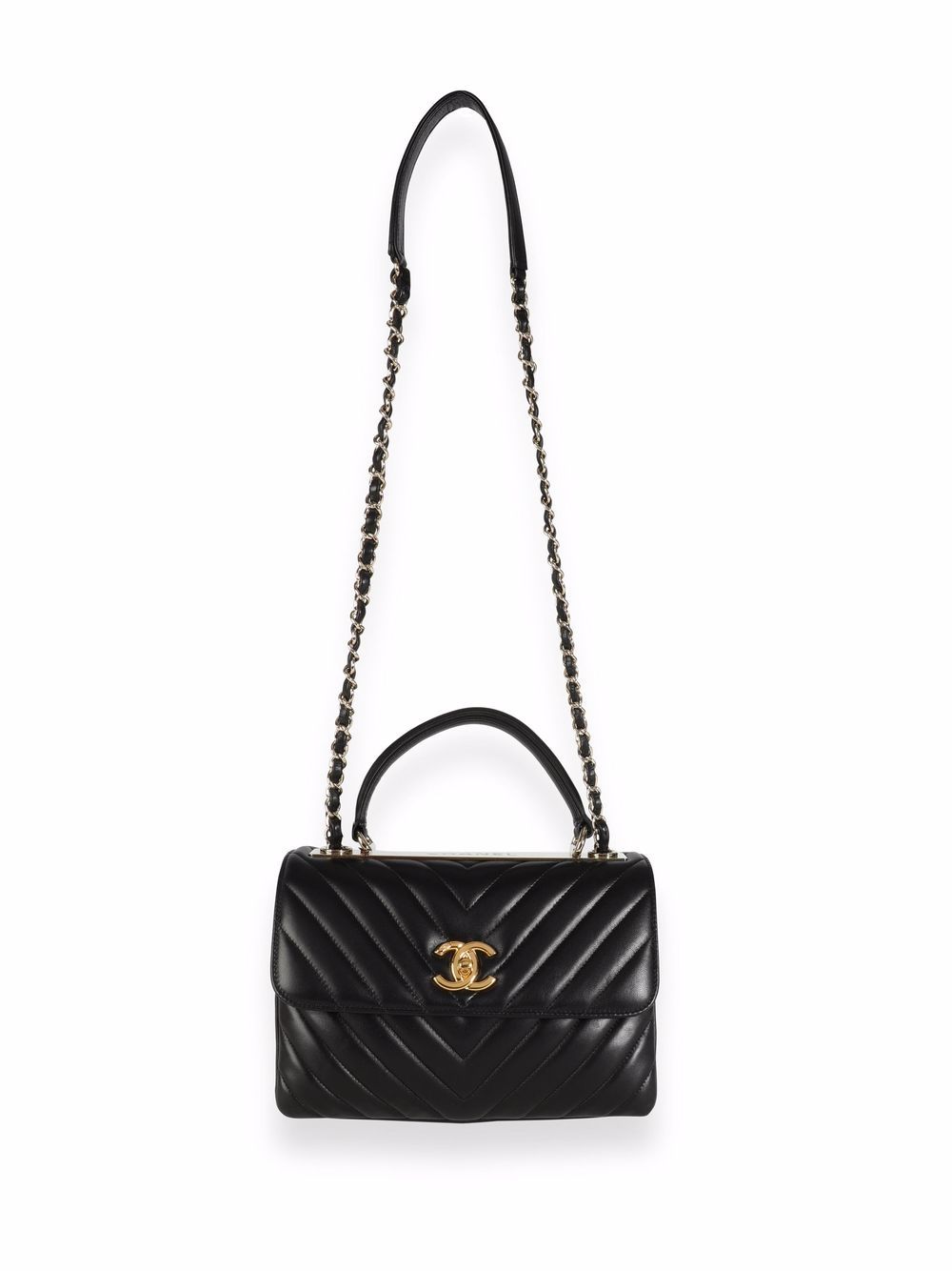 CHANEL Pre-Owned Trendy CC V-Stitch 2way Bag - Farfetch