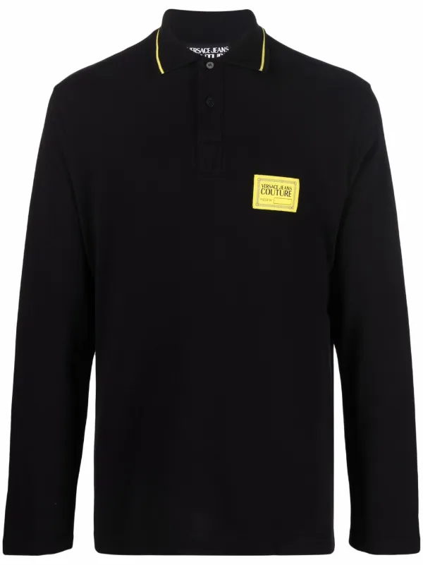 Versace Jeans Couture Logo Patch Polo 