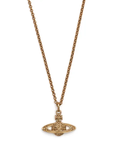 Vivienne Westwood Bas Relief orb necklace