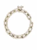 Parts of Four charm-chain choker necklace - Silver
