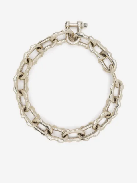 Parts of Four charm-chain choker necklace