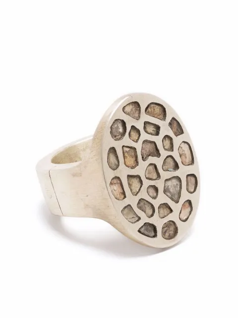 Parts of Four anillo Sistema con diamantes