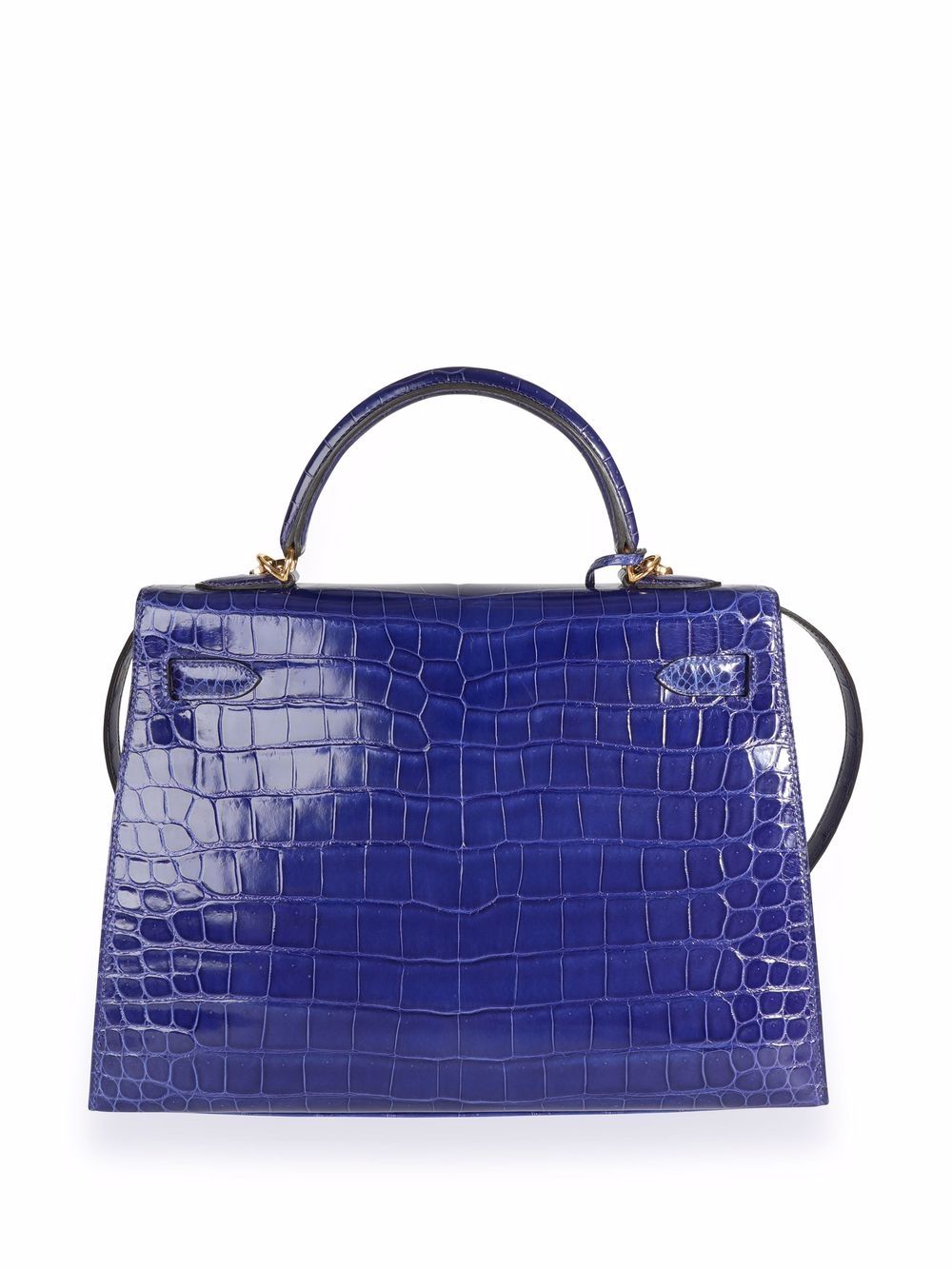 Hermès Pre-Owned Kelly 32 Sellier two-way bag - Blue