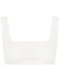 Haight Manu crepe top - White