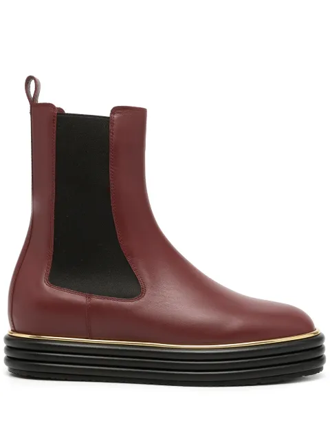 Bally bottines chelsea en cuir
