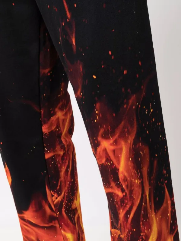 Pantalones de chándal con motivo de llamas 313 WORLDWIDE por 147€ - Compra  online AW21 - Devolución gratuita y pago seguro