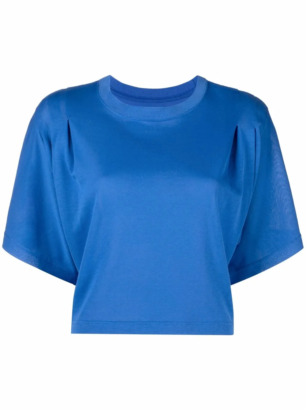 фото Isabel marant укороченная футболка с круглым вырезом