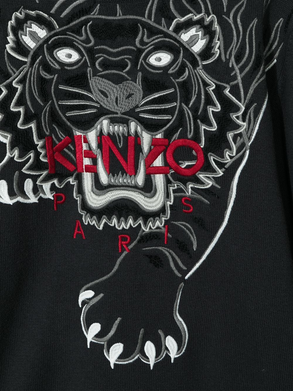 фото Kenzo kids толстовка с вышитым логотипом