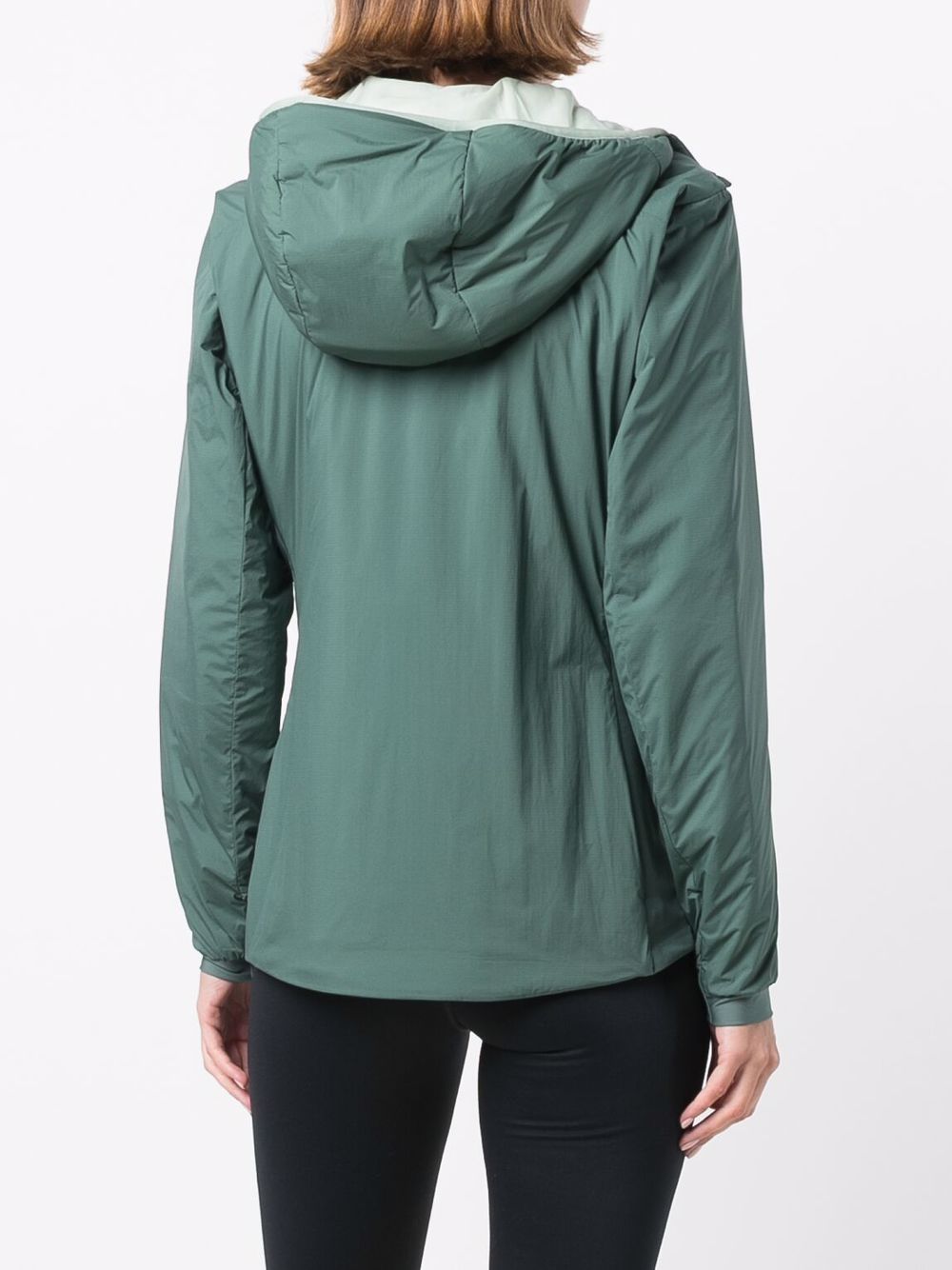 фото Arc'teryx atom logo-embroidered hooded rain coat