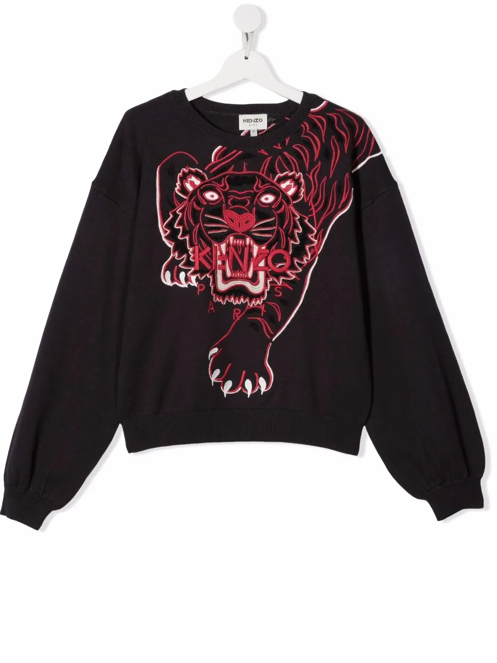 фото Kenzo kids толстовка с вышивкой