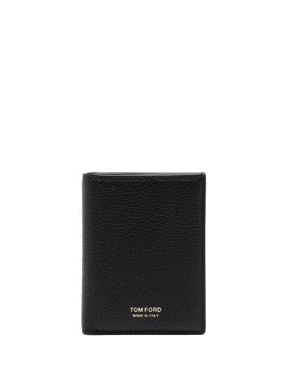 TOM FORD logo-stamp Leather Wallet - Farfetch