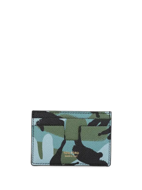 TOM FORD T-Line camouflage-print cardholder