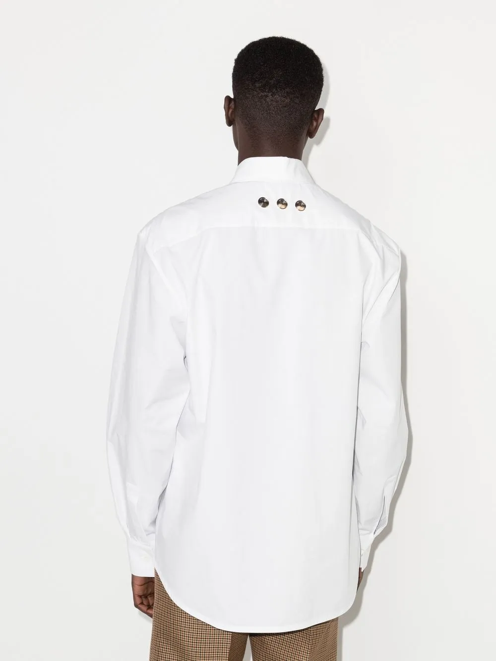 Namacheko coin-embroidered Cotton Shirt - Farfetch