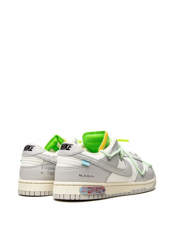 Off-White×NikeDunkLowSailNeutralGray47-