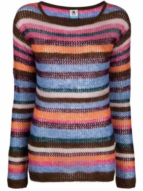M Missoni alpaca wool-blend striped jumper