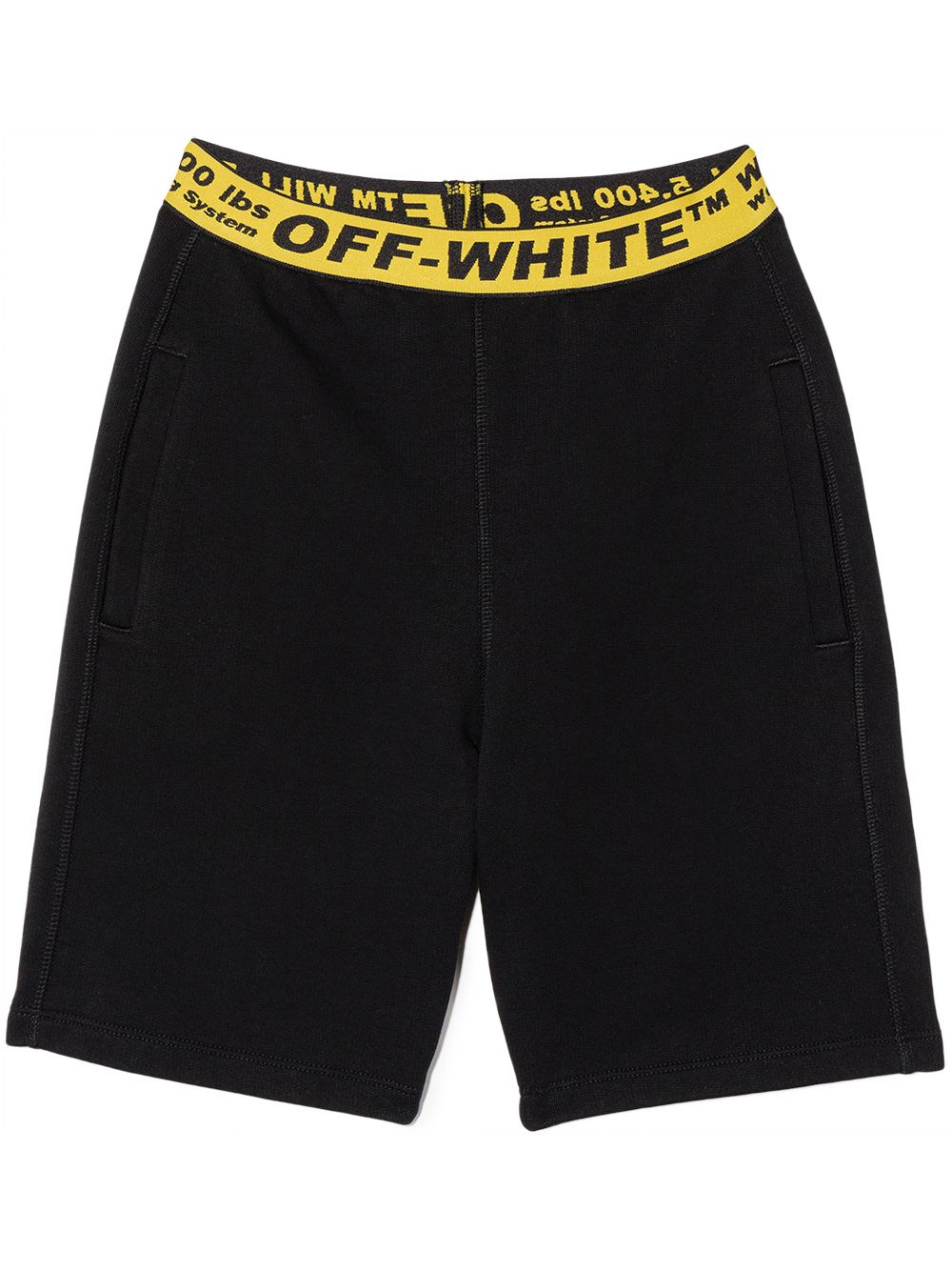 OFF-WHITE LOGO裤腰短裤