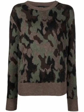 Army print clearance jumper
