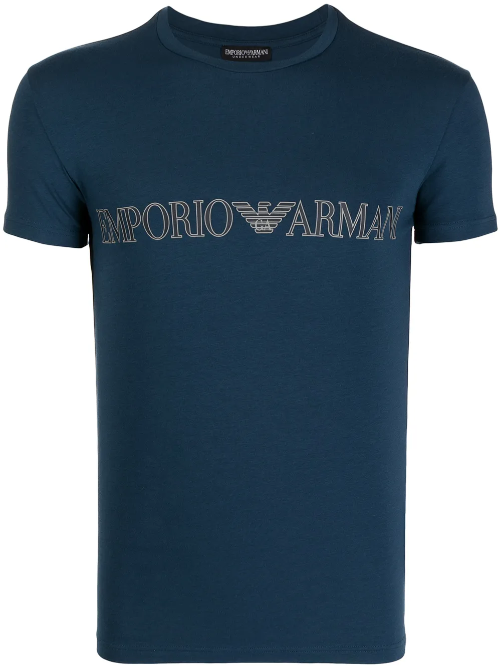 

Emporio Armani conjunto de ropa interior con logo estampado - Azul