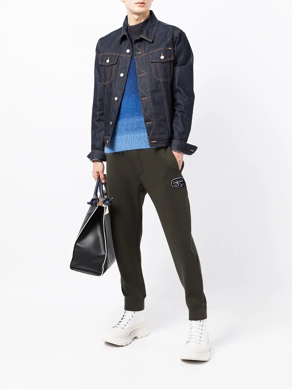 фото Emporio armani спортивные брюки ea