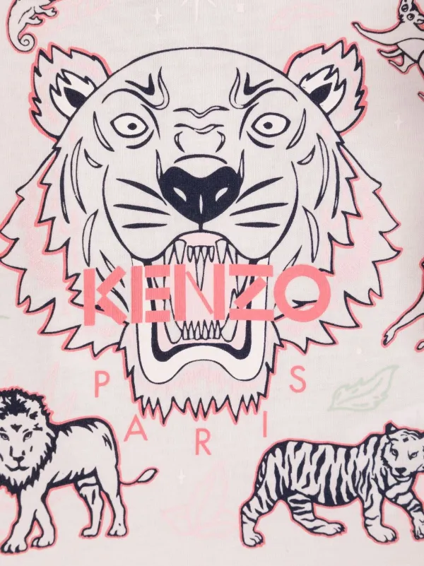 Kenzo Kids Logo Long Sleeve Top Farfetch