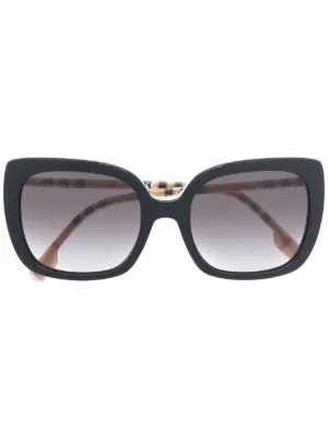 Miu Miu Eyewear スクエアフレーム サングラス | ブラック | FARFETCH JP