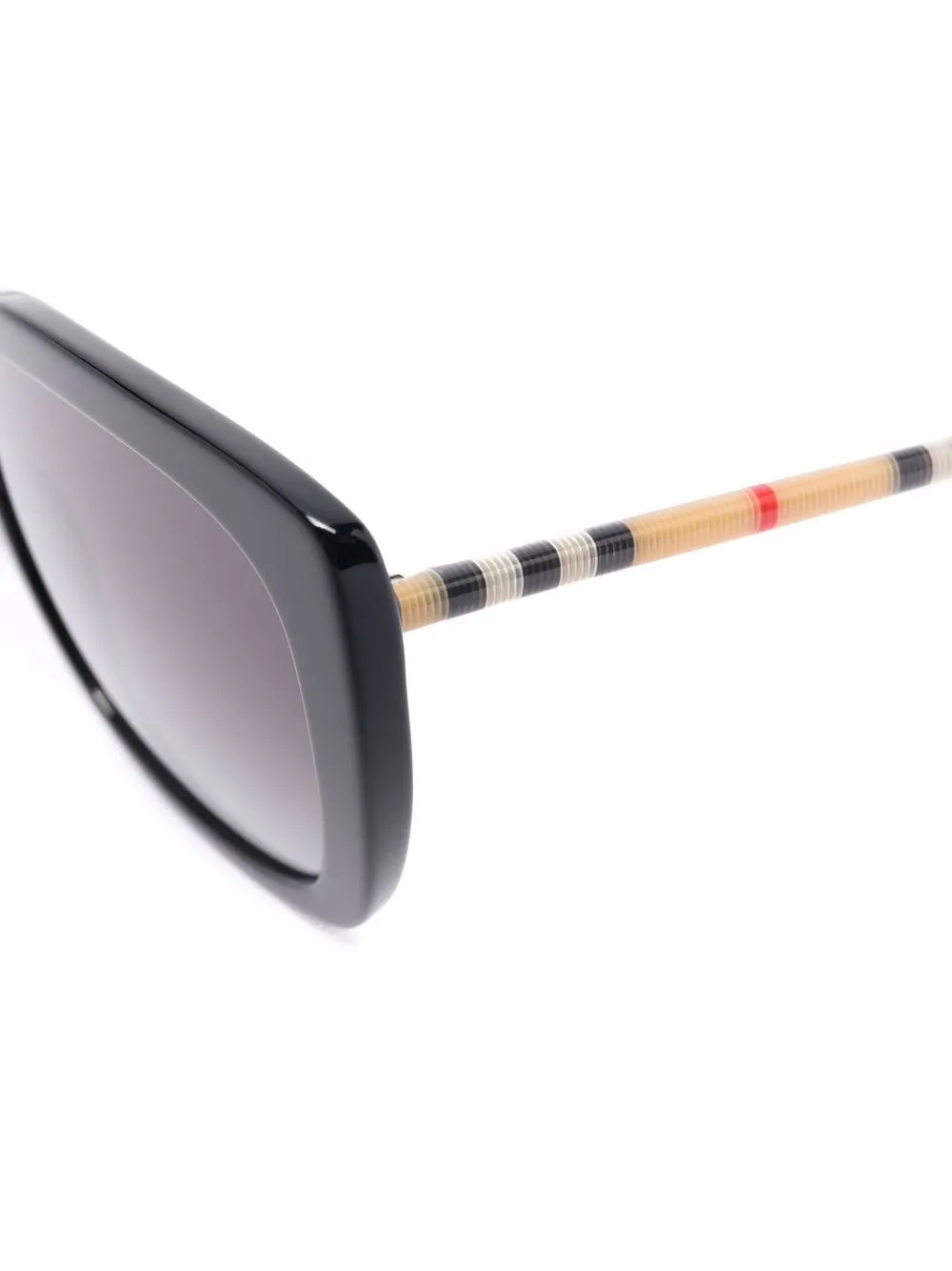 Burberry Eyewear Zonnebril met vierkant montuur Zwart